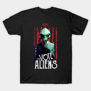 Vote-For-Aliens T-Shirt